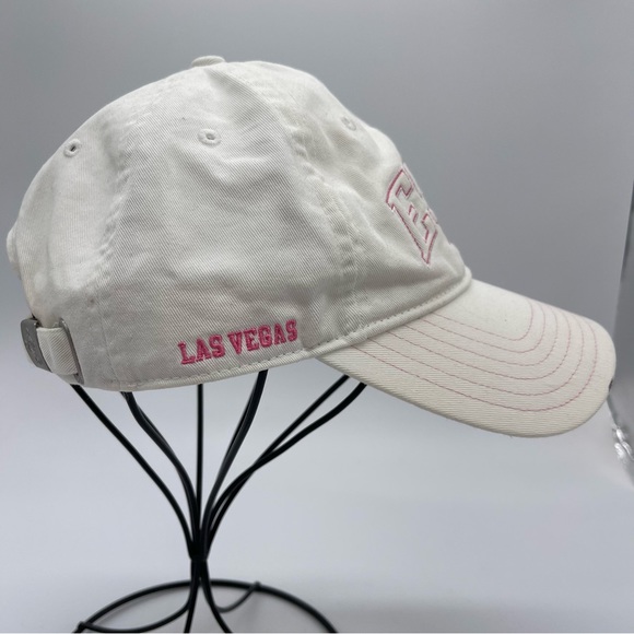 ESPN Zone. Las Vegas Ball Cap. White and Pink. In excellent condition! - Picture 5 of 5